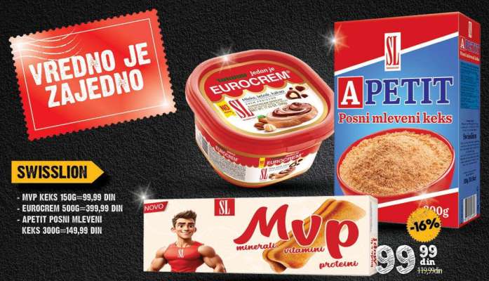 APETIT POSNI MLEVENI KEKS