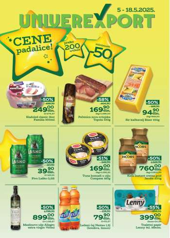 Univerexport katalog - 05.05.2025 - 18.05.2025.