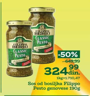 Filippo Berio Classic Pesto