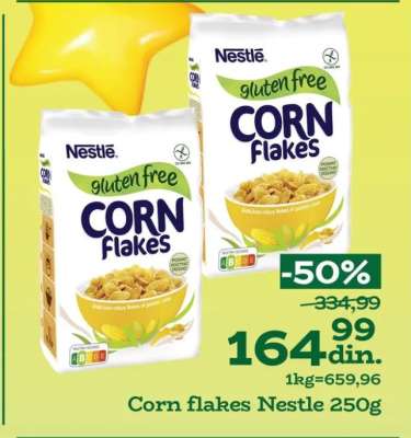 Corn Flakes Nestle, 250g