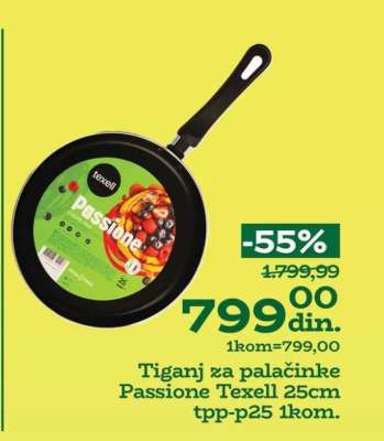 Tiganj za palačinke Passione Texell 25cm