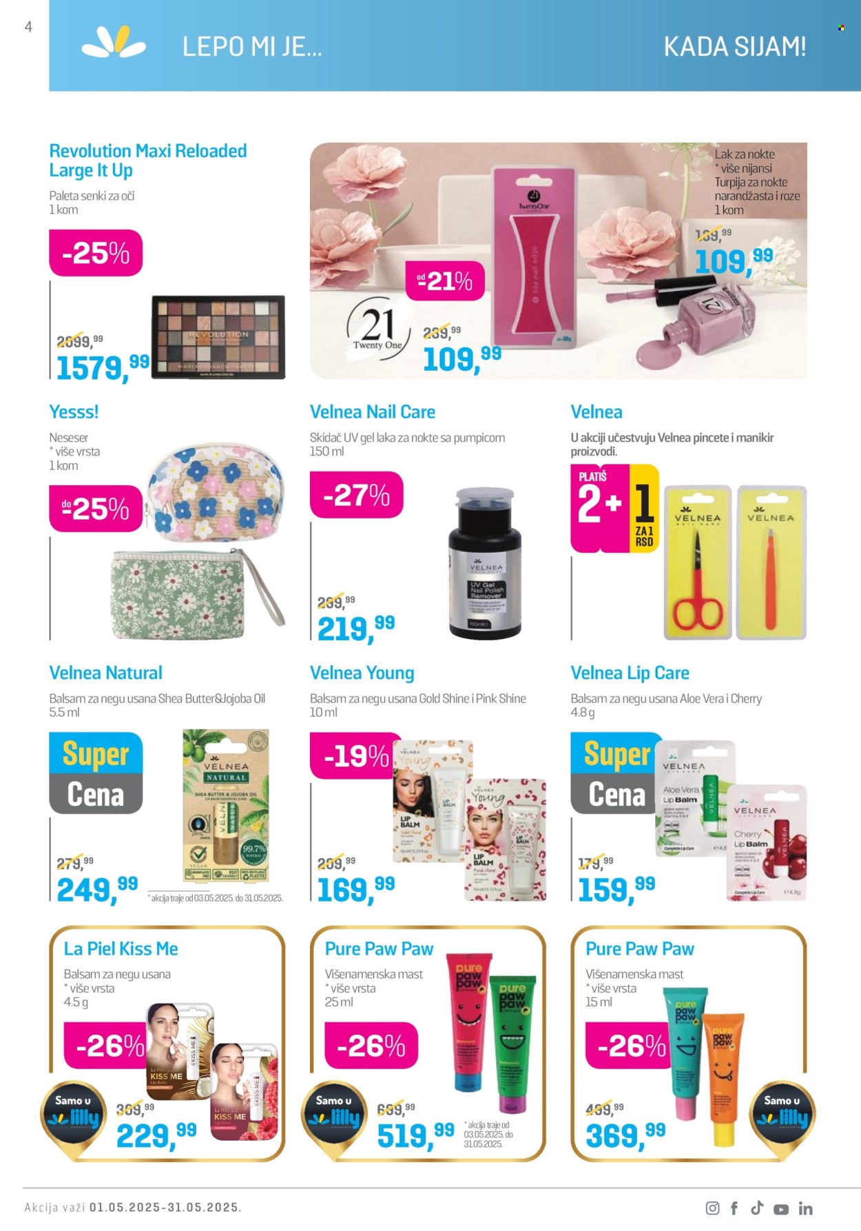 Lilly Drogerie katalog - 01.05.2025 - 31.05.2025. Stranica 1