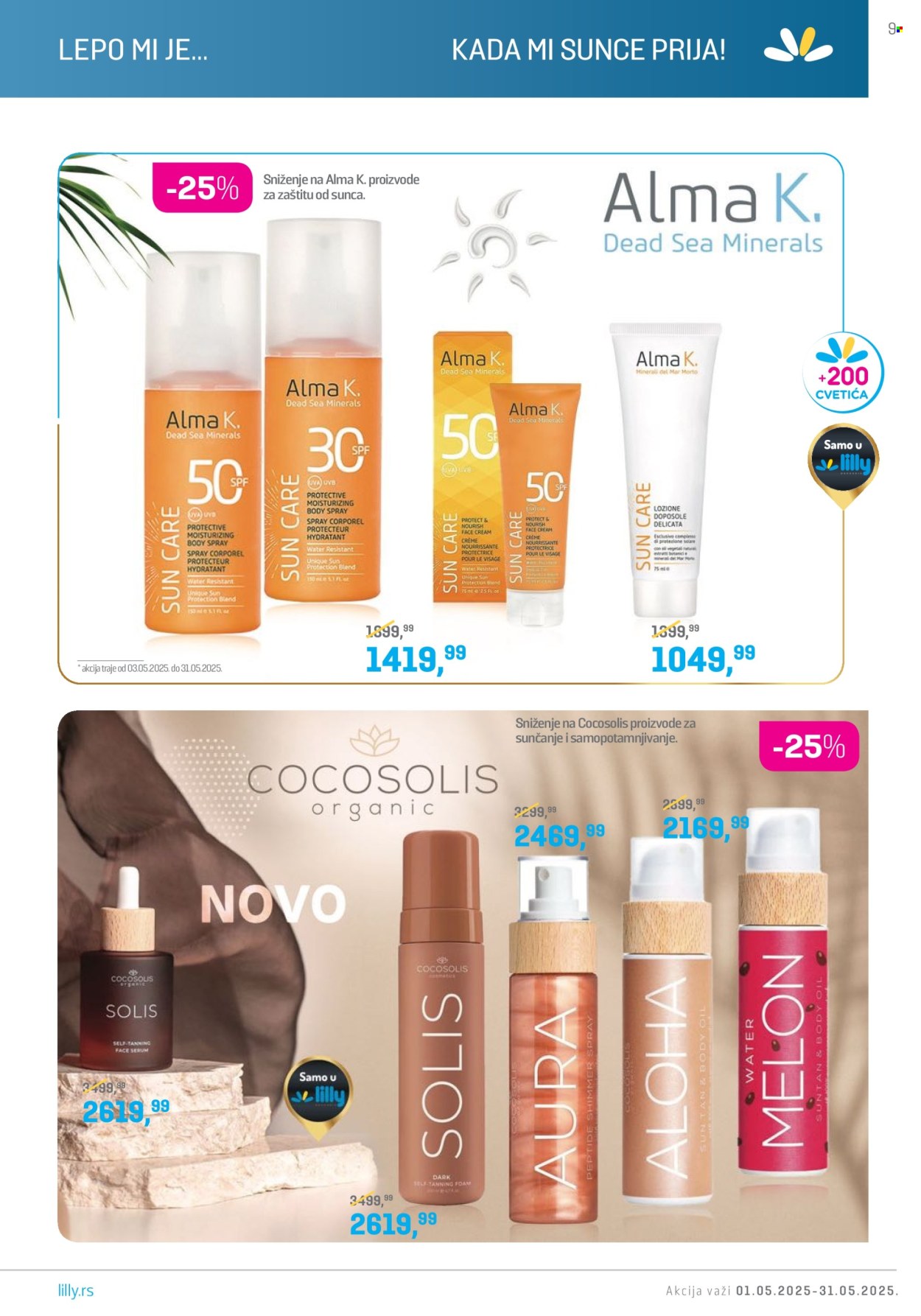 Lilly Drogerie katalog - 01.05.2025 - 31.05.2025. Stranica 1