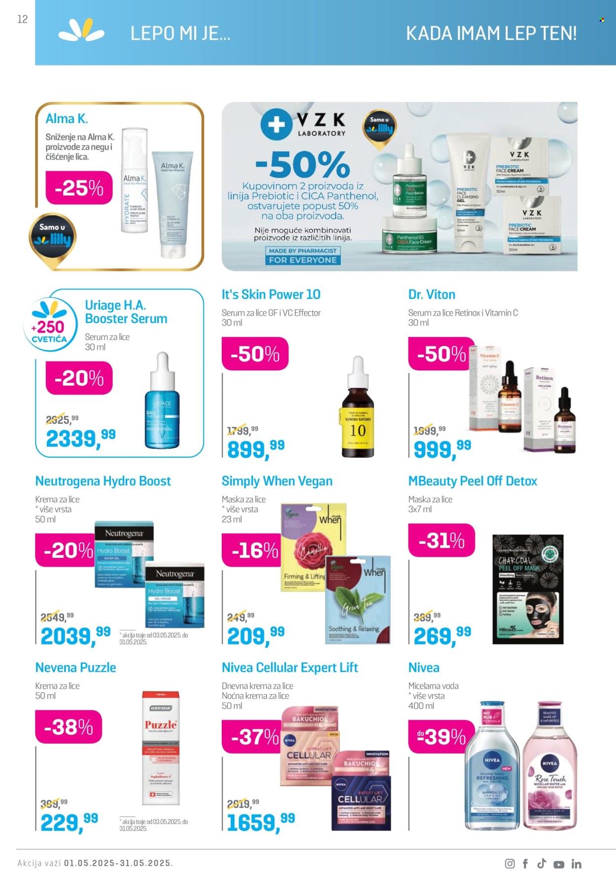 Lilly Drogerie katalog - 01.05.2025 - 31.05.2025. Stranica 1