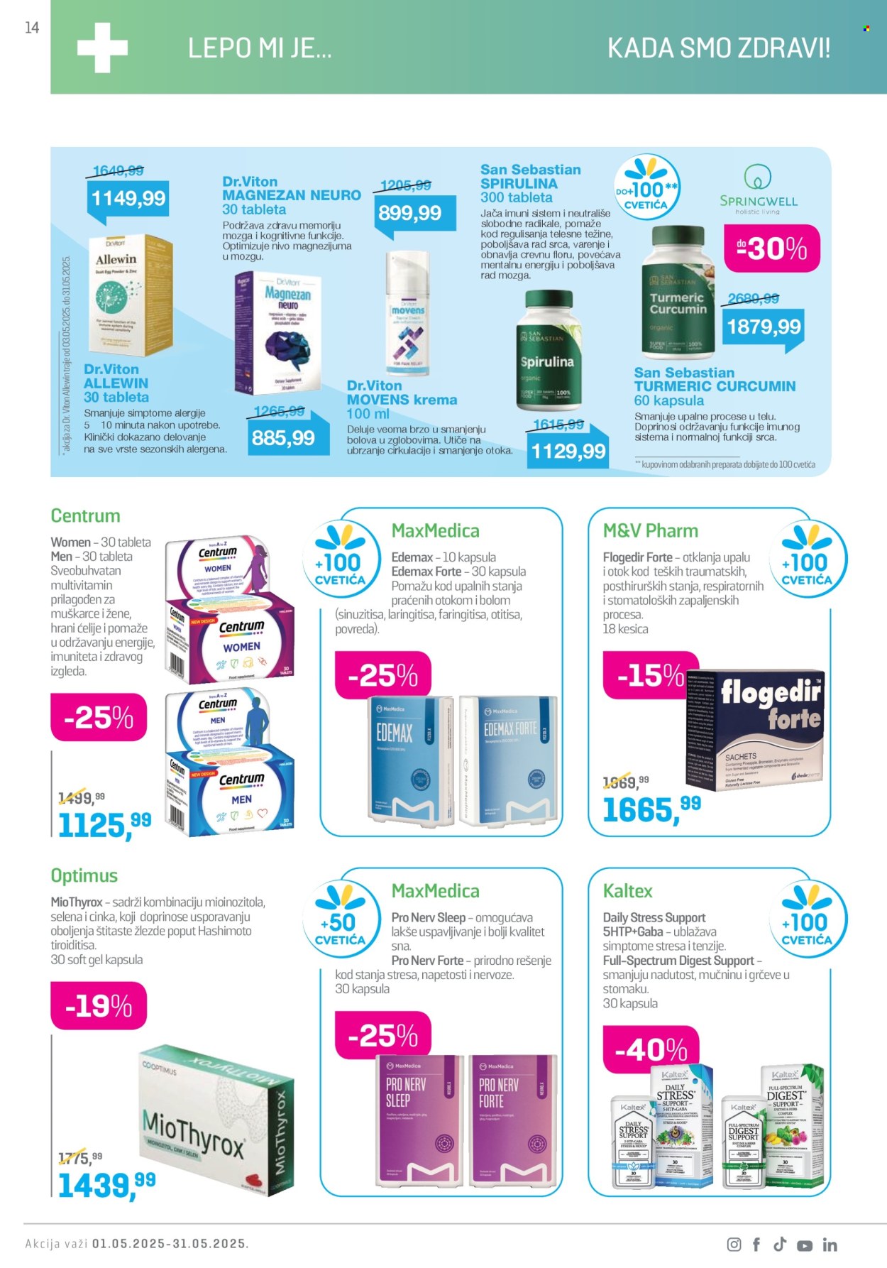 Lilly Drogerie katalog - 01.05.2025 - 31.05.2025. Stranica 1