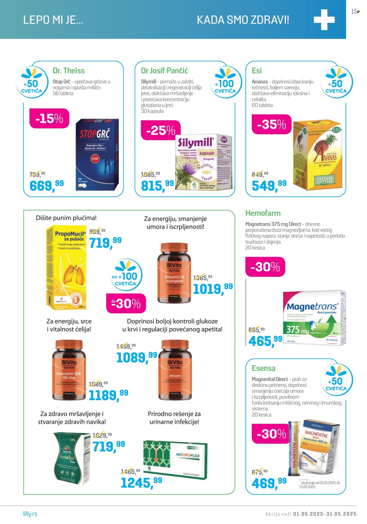 Lilly Drogerie katalog - 01.05.2025 - 31.05.2025. Stranica 1