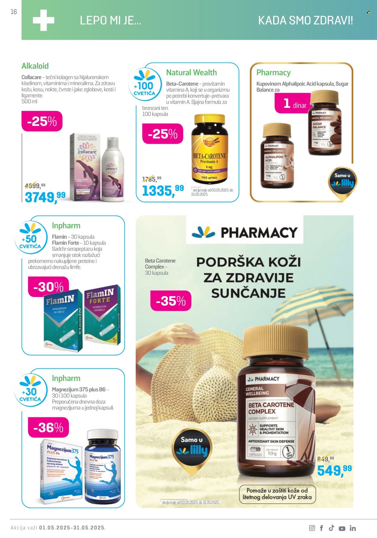 Lilly Drogerie katalog - 01.05.2025 - 31.05.2025. Stranica 1