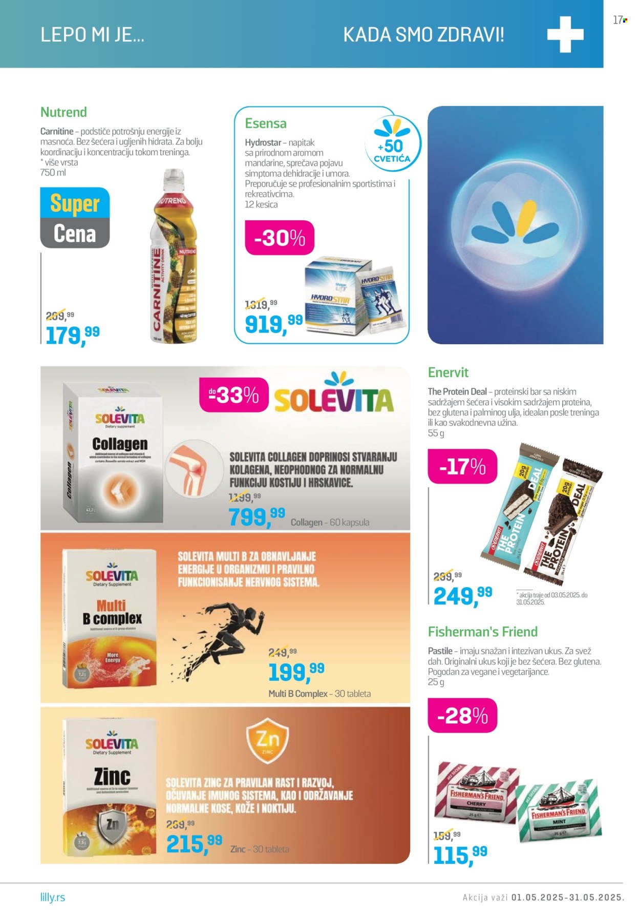 Lilly Drogerie katalog - 01.05.2025 - 31.05.2025. Stranica 1