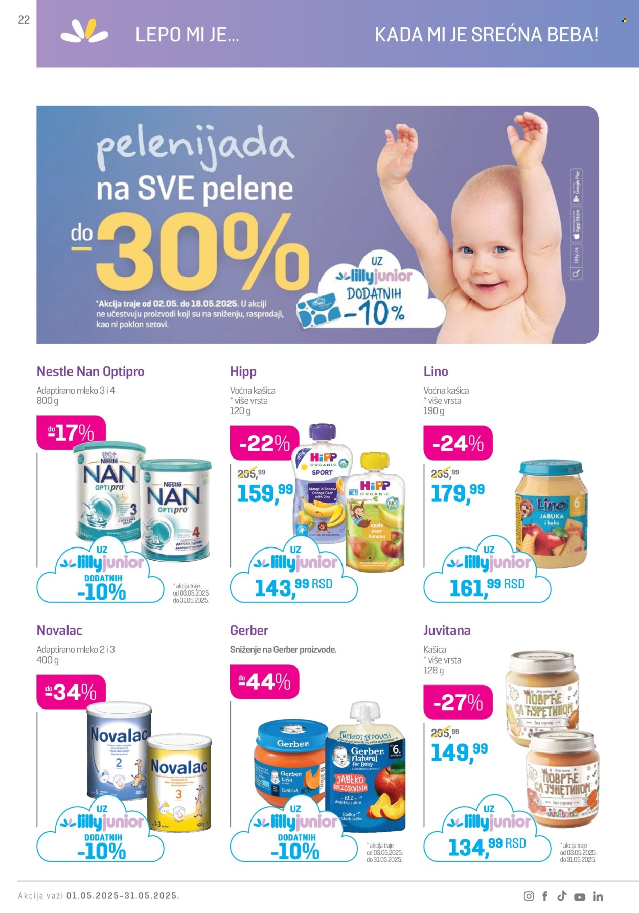 Lilly Drogerie katalog - 01.05.2025 - 31.05.2025. Stranica 1
