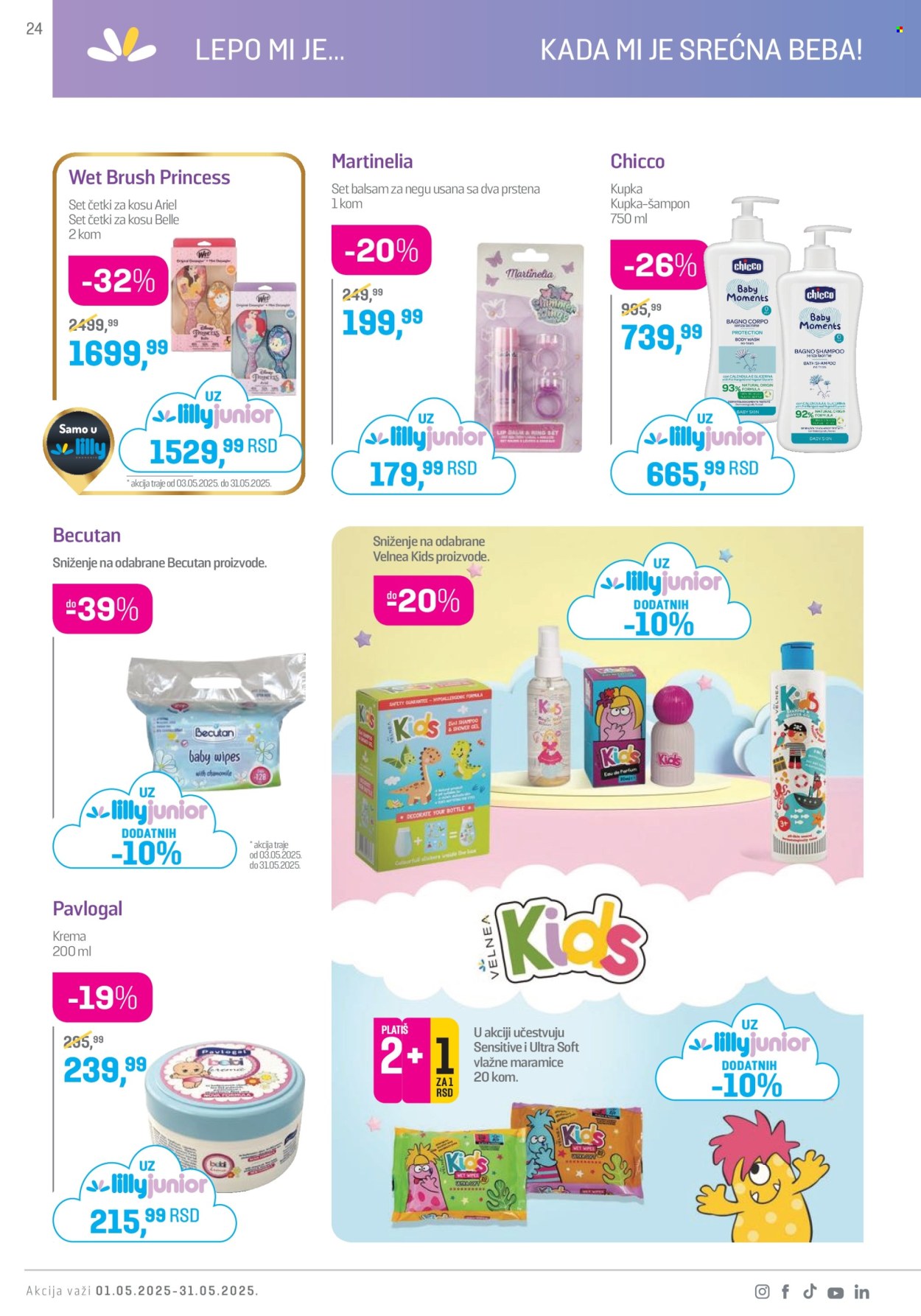 Lilly Drogerie katalog - 01.05.2025 - 31.05.2025. Stranica 1