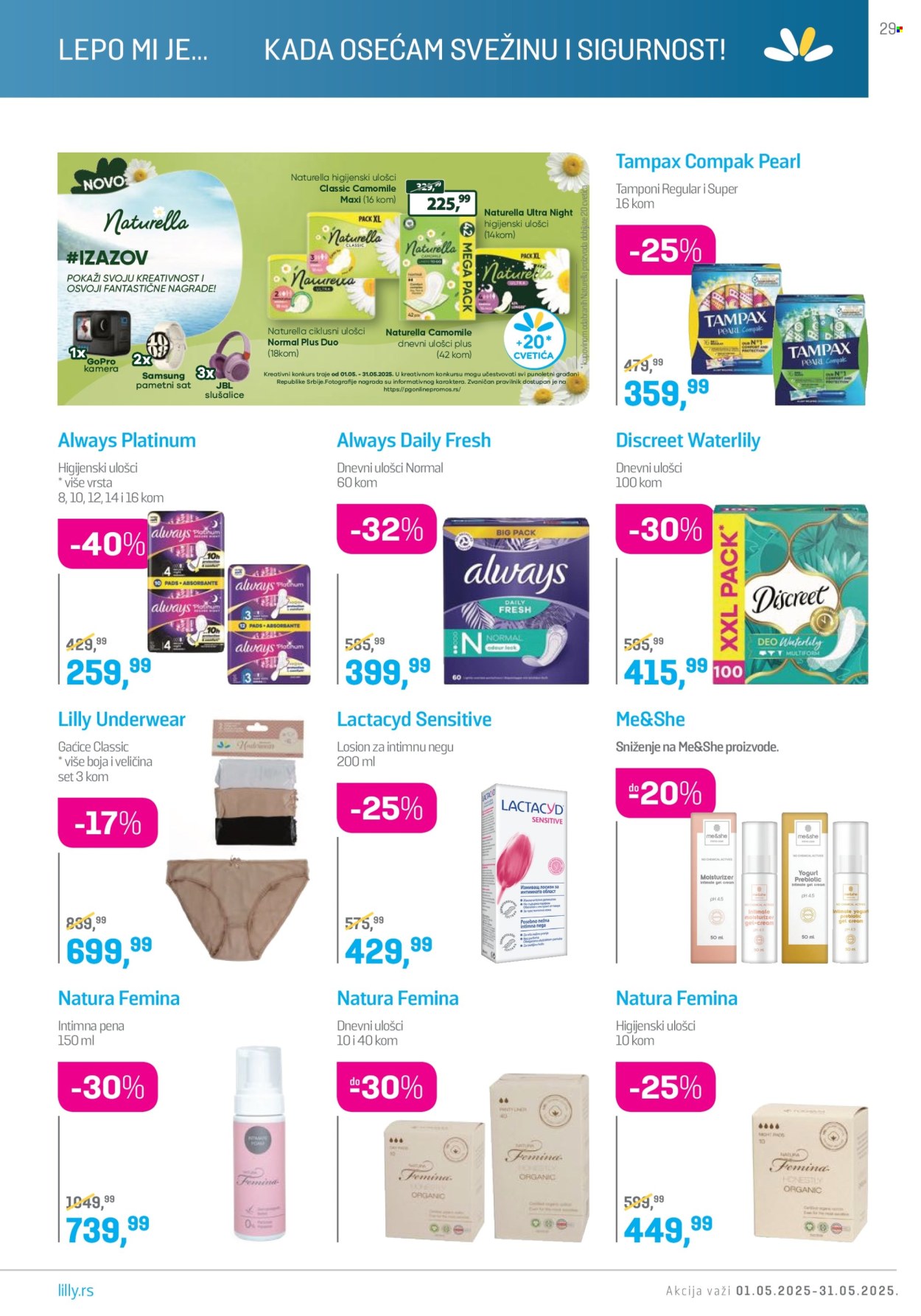 Lilly Drogerie katalog - 01.05.2025 - 31.05.2025. Stranica 1