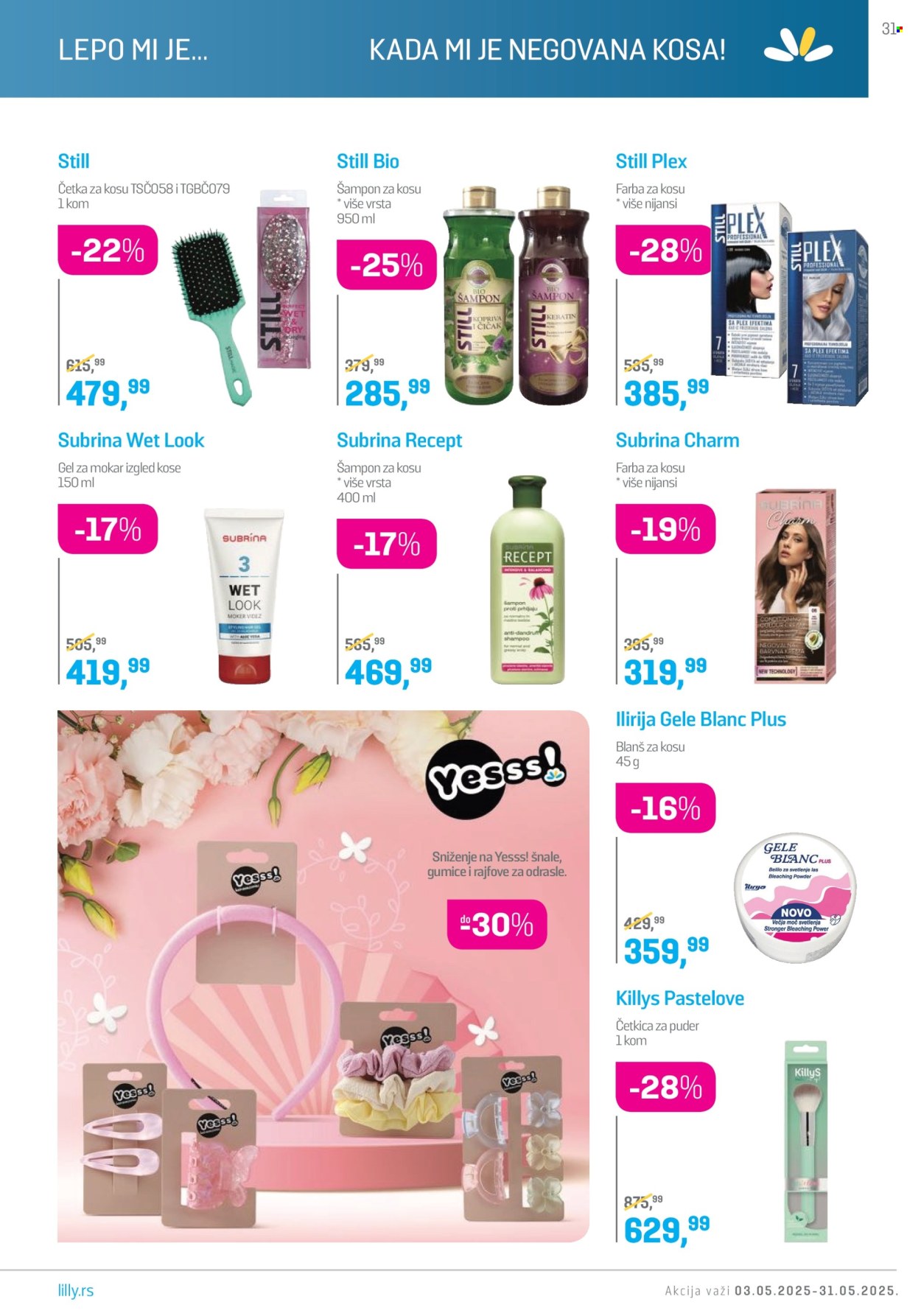Lilly Drogerie katalog - 01.05.2025 - 31.05.2025. Stranica 1