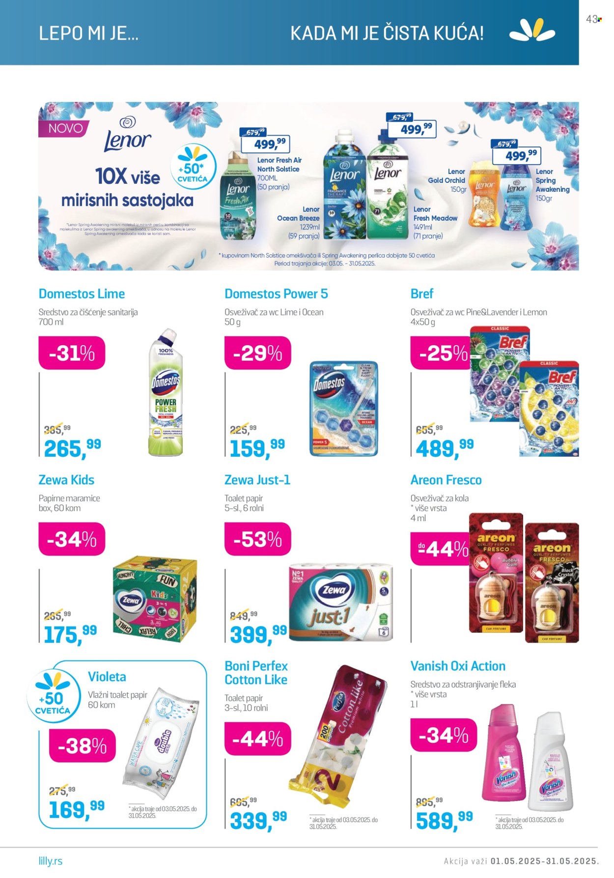 Lilly Drogerie katalog - 01.05.2025 - 31.05.2025. Stranica 1