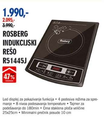 ROSBERG INDUKCIJSKI REŠO R51445J