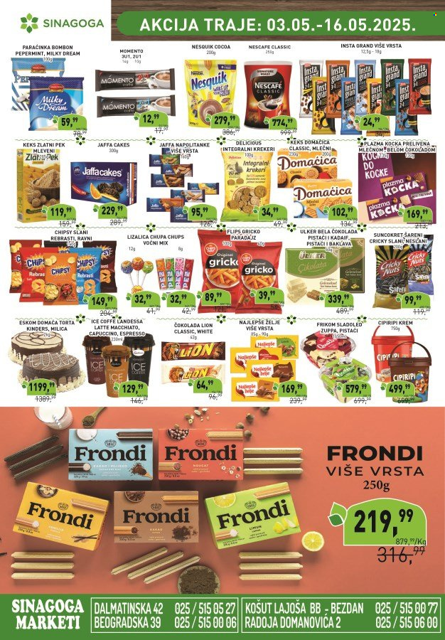 Sinagoga katalog - 03.05.2025 - 16.05.2025. Stranica 1