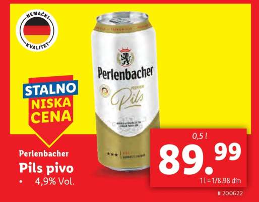 Perlenbacher Pils pivo