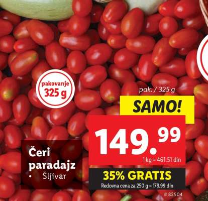 Čeri paradajz