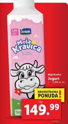 MOJA KRAVICA JOGURT