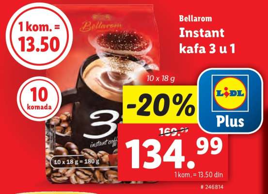 Bellarom Instant kafa 3 u 1