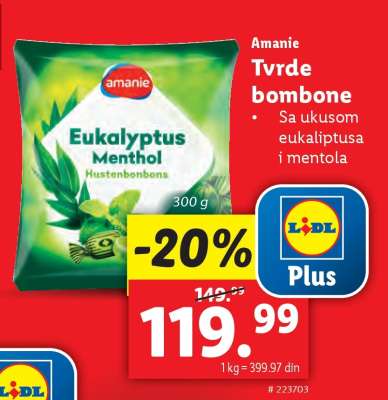Amanie Tvrde bombone
