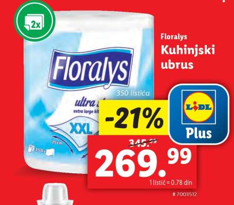 Florays Kuhinjski ubrus