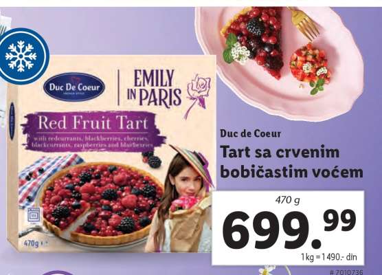 Duc de Coeur Red Fruit Tart