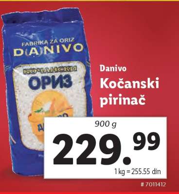 Danivo Kočanski pirinač