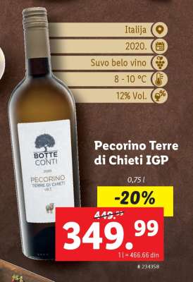 Pecorino Terre di Chieti IGP