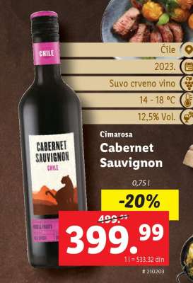 Cimarosa Cabernet Sauvignon