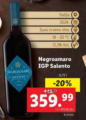 Negroamaro IGP Salento