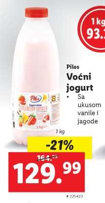 VOĆNI JOGURT