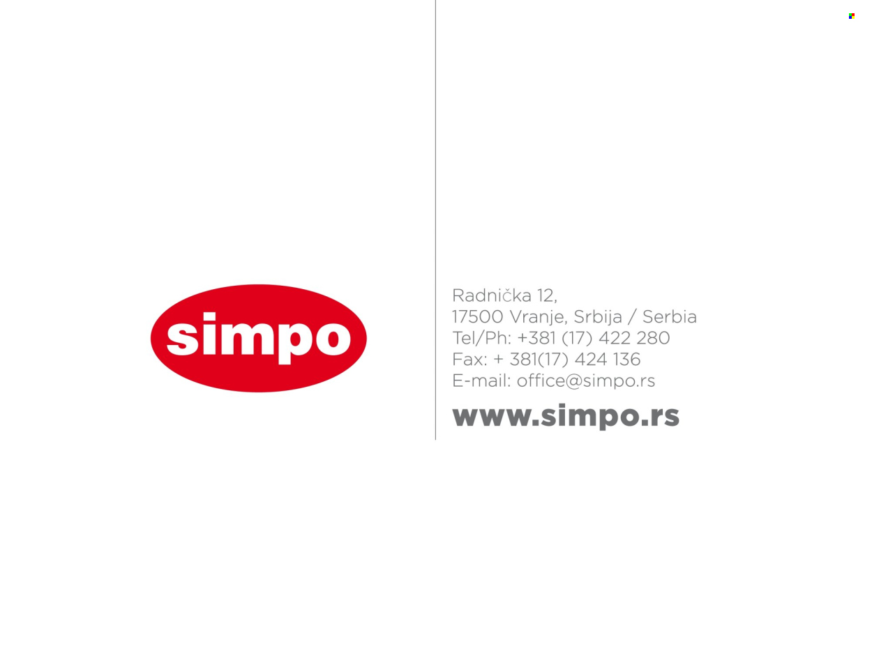 Simpo katalog - 01.05.2025 - 31.05.2025. Stranica 1