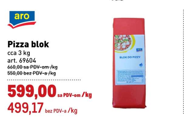 Pizza blok