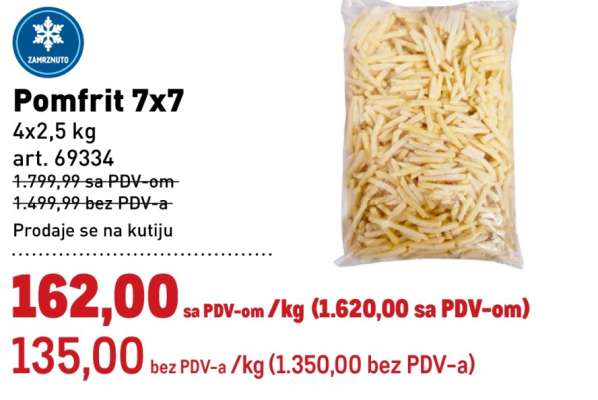 Pomfrit 7x7