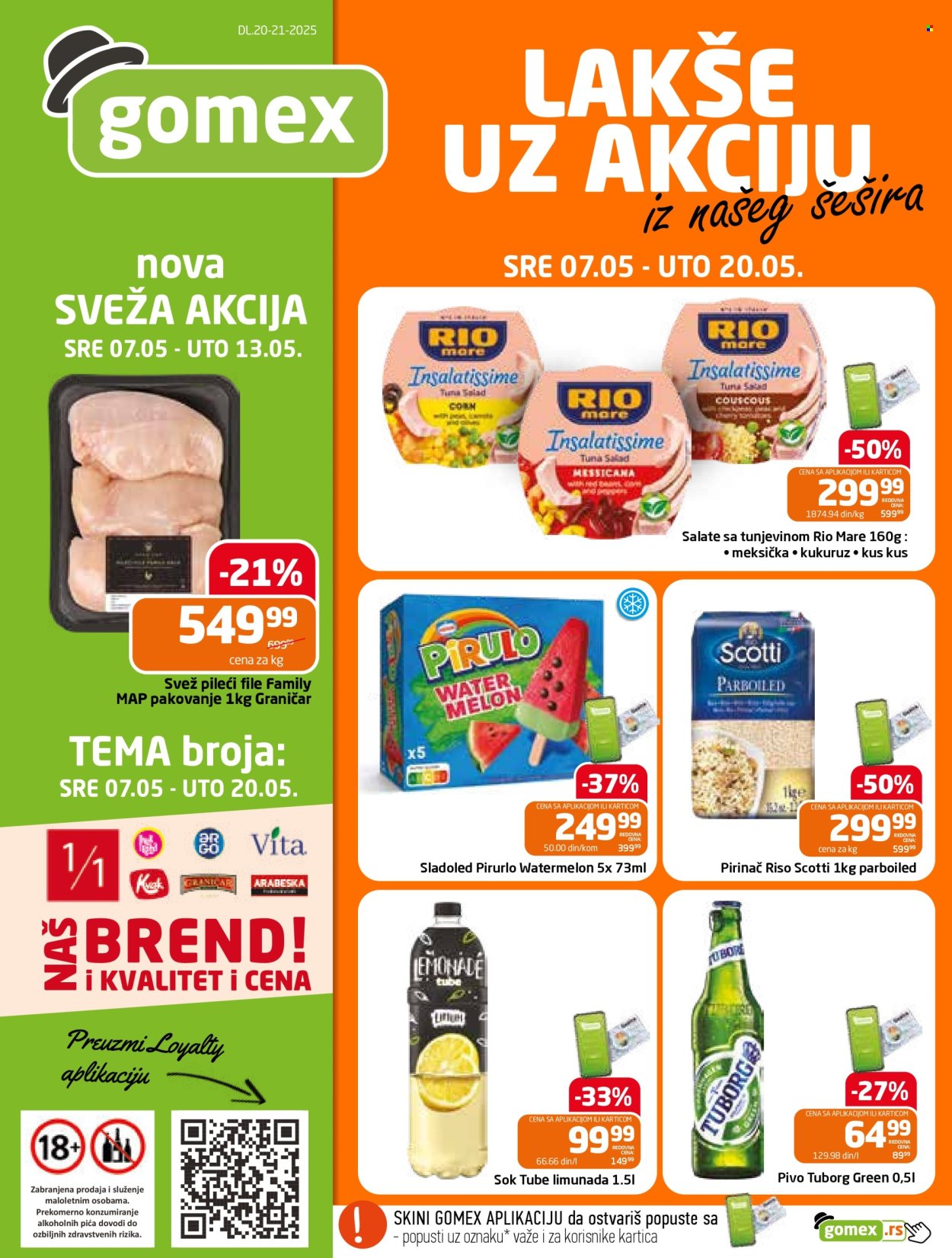 Gomex katalog - 07.05.2025 - 20.05.2025. Stranica 1