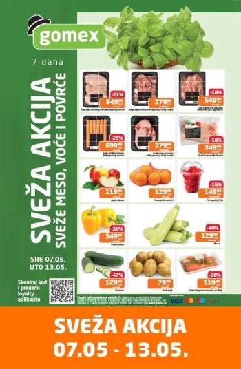Gomex katalog - 07.05.2025 - 13.05.2025.