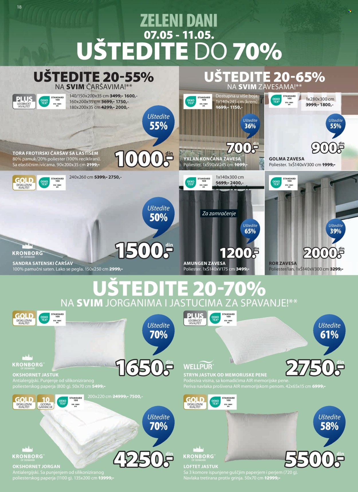 JYSK katalog - 07.05.2025 - 20.05.2025. Stranica 1