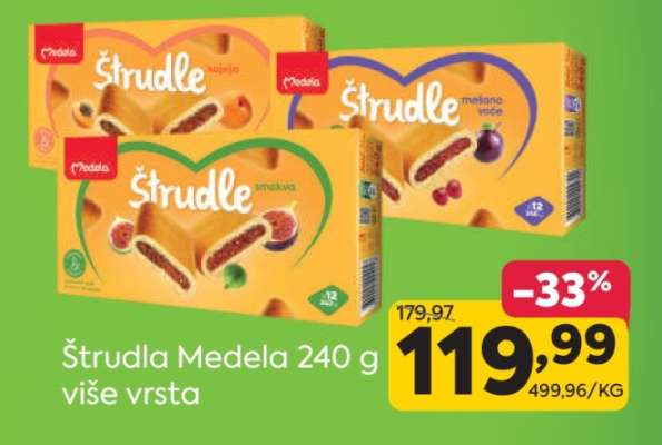 Štrudla Medela 240 g