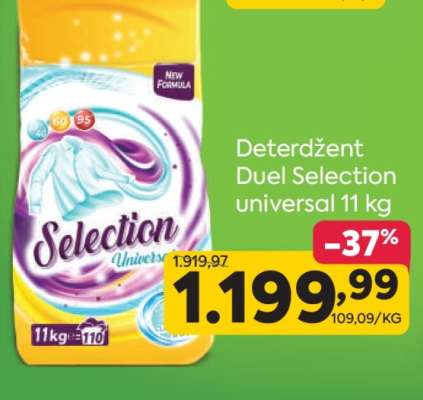 Deterdžent Duel Selection Universal 11 kg