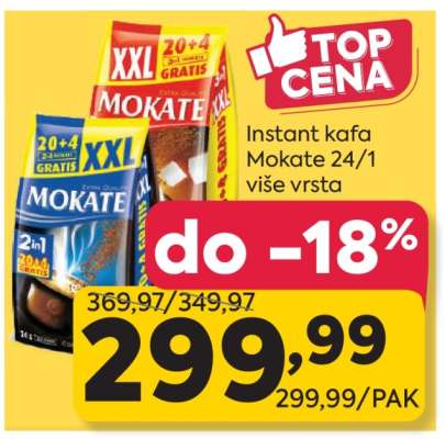 Instant kafa Mokate 24/1, više vrsta