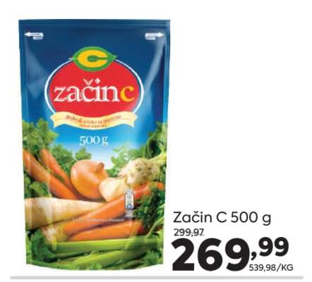 Začin C 500 g