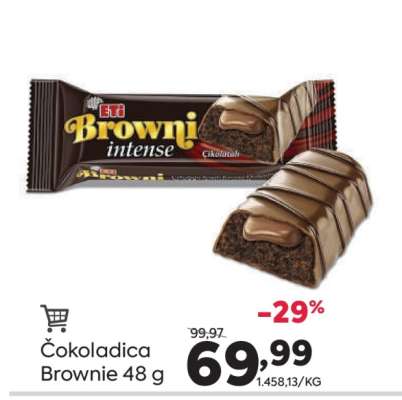 Čokoladica Brownie 48 g