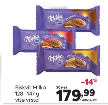 Biskvit Milka