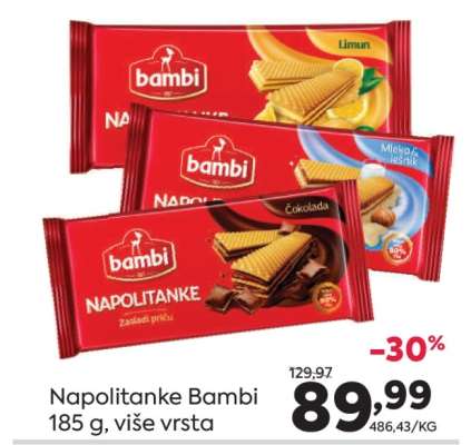 NAPOLITANKE BAMBI