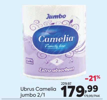 Ubrus Camelia jumbo 2/1