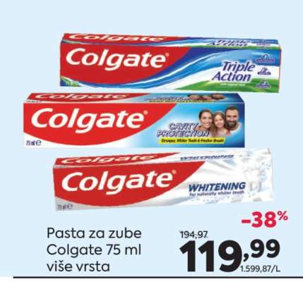 Pasta za zube Colgate 75 ml