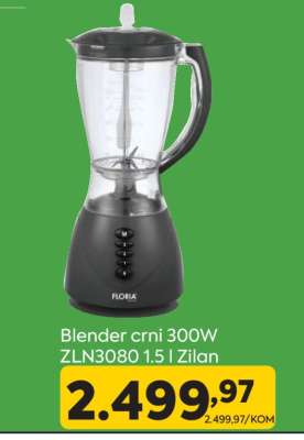 Blender crni 300W ZLN3080 1.5 l Zilan