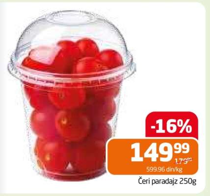 Čeri paradajz 250g