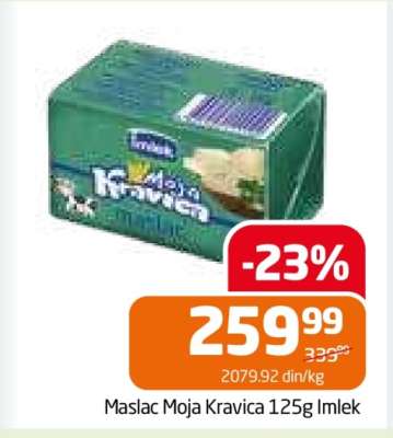 Maslac Moja Kravica 125g Imlek