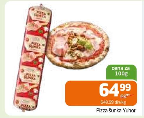 Pizza šunka Yuhor